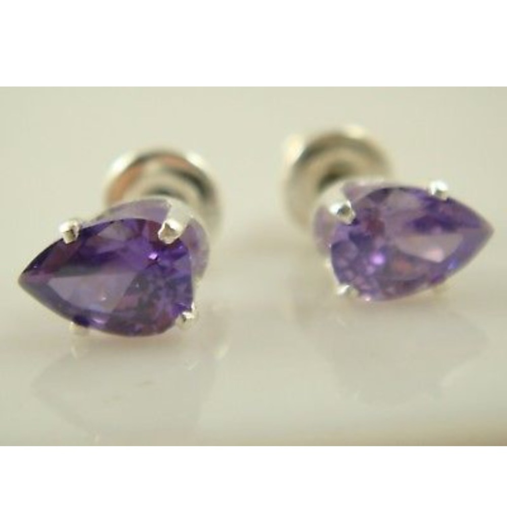 925 Plated Silver Zircon Rhinestone